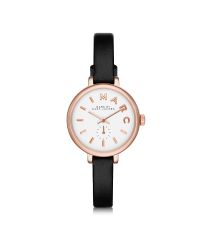 Marc By Marc Jacobs - Black Sally 28 Mm Stainless Steel And Leather Strap Women's Watch - Lyst