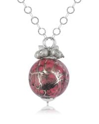 Naoto - Metallic Alchimia - Sterling Silver Fuchsia Pendant Necklace - Lyst