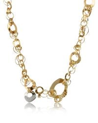 Orlando Orlandini - Pink Fashion - Diamond 18k Rose Gold Chain Necklace - Lyst