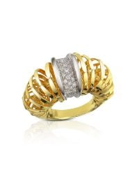 Orlando Orlandini - Metallic Galaxy - Diamond 18k Gold Ring - Lyst
