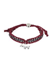 Sho London - Multicolor Bear Friendship Silk Bracelet - Lyst