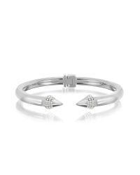 Vita Fede - Metallic Silver Plated Mini Titan Crystal Bracelet - Lyst