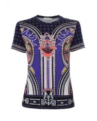 Mary Katrantzou | Blue Iven T-shirt Vice Sapphire | Lyst