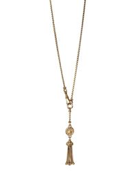 Vivienne Westwood - Metallic Konstantina Tassel Pendant Gold/silver - Lyst
