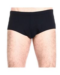 Emporio Armani | Black Giorgio Armani Men's Swimwear for Men | Lyst