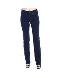 Armani Jeans | Black Jeans Denim Waist High Gamba Dritta Stretch | Lyst