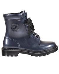 Armani Jeans | Blue Boots Shoes Woman | Lyst