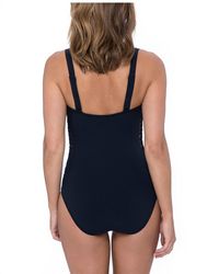 Gottex Black Fishnet One-piece