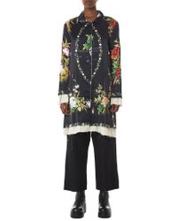 By Walid - Multicolor 'martha' Floral Silk Jacket - Lyst