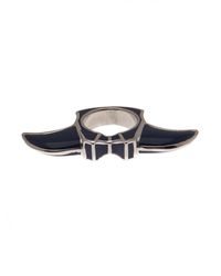 Dominic Jones - Multicolor Gold Plated Enameled Knuckle Claw Ring - Lyst