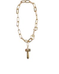 Ambush - Metallic Chain Link Key Necklace - Lyst