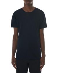 Label Under Construction Blue Parabolic Zip Seam for men