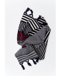 Le Mont St Michel | Red Lambswool Scarf | Lyst