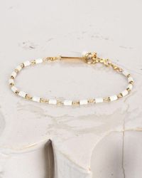Isabel Marant - Multicolor Email And Golden Bracelet - Lyst