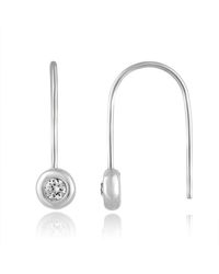 Julie Lamb - Easiest Earring Ever, White Gold - Lyst