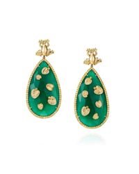 Maria Kovadi Fine Jewellery - Green Precious Pond Earrings - Lyst