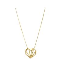 YAMA JEWELRY - Multicolor Heart Truss Necklace - Lyst