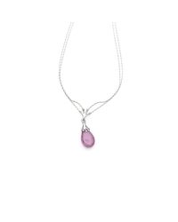 Serena Fox - Metallic Aurora White Gold And Tourmaline Necklace - Lyst