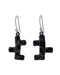 Jan D - Black Earrings - Lyst