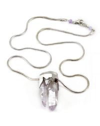BethCarina - Metallic Labyrinth Duet Necklace - Lyst
