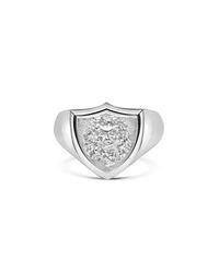 Orford - Multicolor Lion Signet Ring - Lyst
