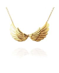 Jana Reinhardt Jewellery - Multicolor Golden Double Wing Necklace - Lyst