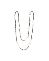Erin Cox Jewellery - Gray O2 Bubble Link Wrap Necklace - Lyst