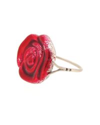 Sian Bostwick Jewellery - Wonderland Painting The Roses Red Ring - Lyst