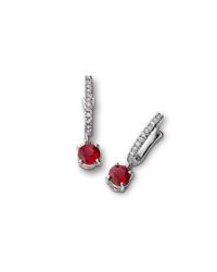 Soligems - Multicolor Spinel Dormeuse Earrings - Lyst