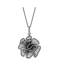 Fei Liu - Cascade Large Pendant In Black Rhodium Plate - Lyst