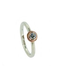 Erin Cox Jewellery - Metallic Red Gold Aura Ring - Lyst