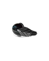 Lattis Design by Gina Pankowski - Multicolor Metropolis Bolt Ring In Silver With Rare Blue Hawks Eye Cabochon - Lyst