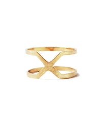 ZLABA - Metallic Contra Ring - Lyst