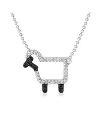 Julie Lamb - Metallic Signature Sheep Necklace - Lyst