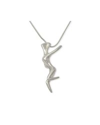 Zolia Jewellery - Metallic Dancer Pendant - Lyst