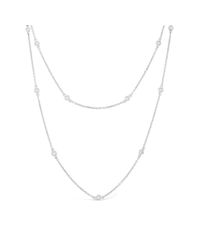 Marmalade Fine Jewellery - Metallic 18kt White Gold Diamond Necklace - Lyst