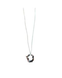 Lucy and Penny - Multicolor Druzy Quartz Leather Choker - Pearl - Lyst