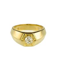 Alexis Kletjian - Metallic Bespoke Lucky Star Gold Ring - Lyst
