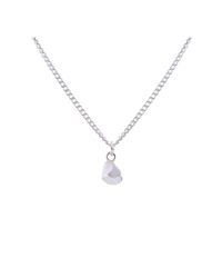 ANUKA - Metallic Small Silver Mani Necklace - Lyst