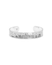 Katherine & Josephine - Metallic Indianapolis Skyline Cuff - Lyst