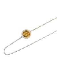 Emma Mogridge Jewellery - Metallic Porthole Asymmetric Necklace Yellow Gold Plated - Lyst