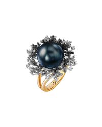 Chekotin Jewellery - Multicolor Coral Reef Eden Ring - Lyst