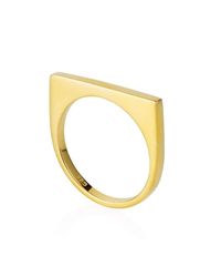 Neola - Metallic Minerva Gemstone Ring Gold - Lyst