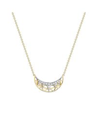 Ivanka Trump - Metallic Liberté Half Moon Pendant Necklace - Lyst