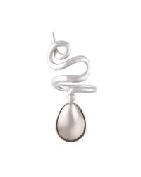 Hyrv - Multicolor Ring Long Small Natural Grey Titanium - Lyst