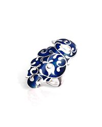 Diuss Fine Jewelry - Edua Romantic Ring Blue - Lyst
