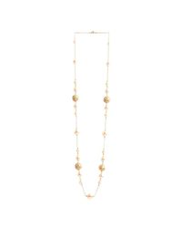 M's Gems by Mamta Valrani - Multicolor Firoza Chain With Pearls And Enamel Beads - Lyst
