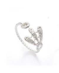 Brigitte Adolph Jewellery Design - Metallic Carmen Silver Ring/ Knuckle Ring - Lyst
