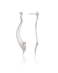 Fiona Kerr Jewellery - Metallic Silver Morning Dew Large Drop Earrings - Lyst