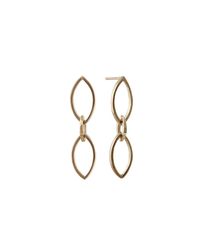 Edge Only - Multicolor Marquise Slice Drop Earrings - Lyst